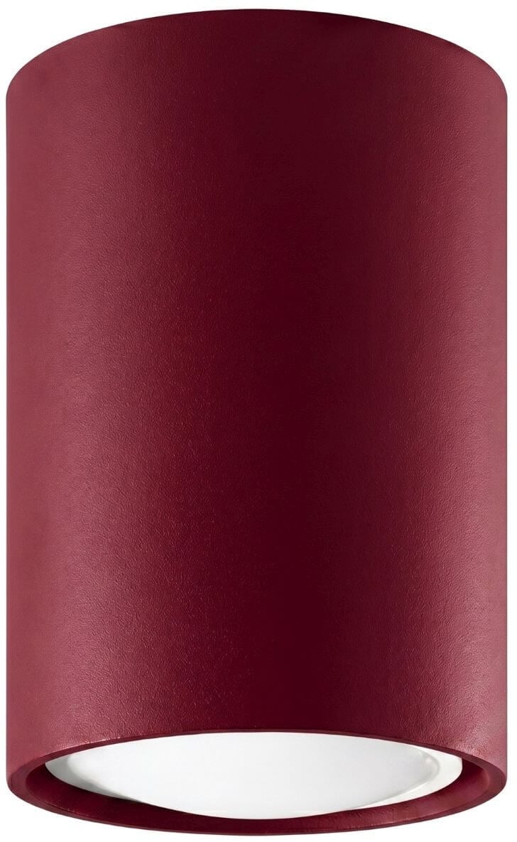 Sollux Lighting Lagos lampă de tavan 1x10 W burgundia SL.2069