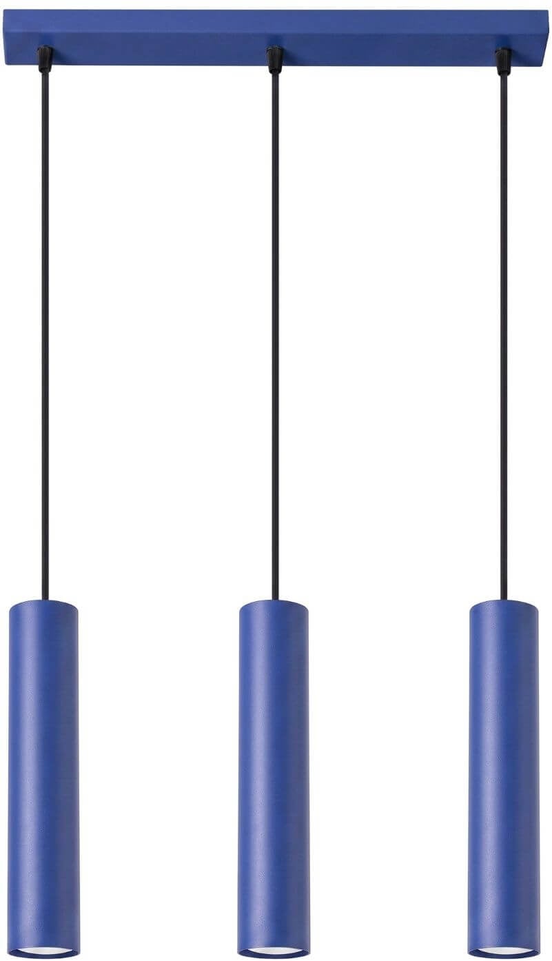 Sollux Lighting Lagos lampă suspendată 1x10 W albastru SL.2085