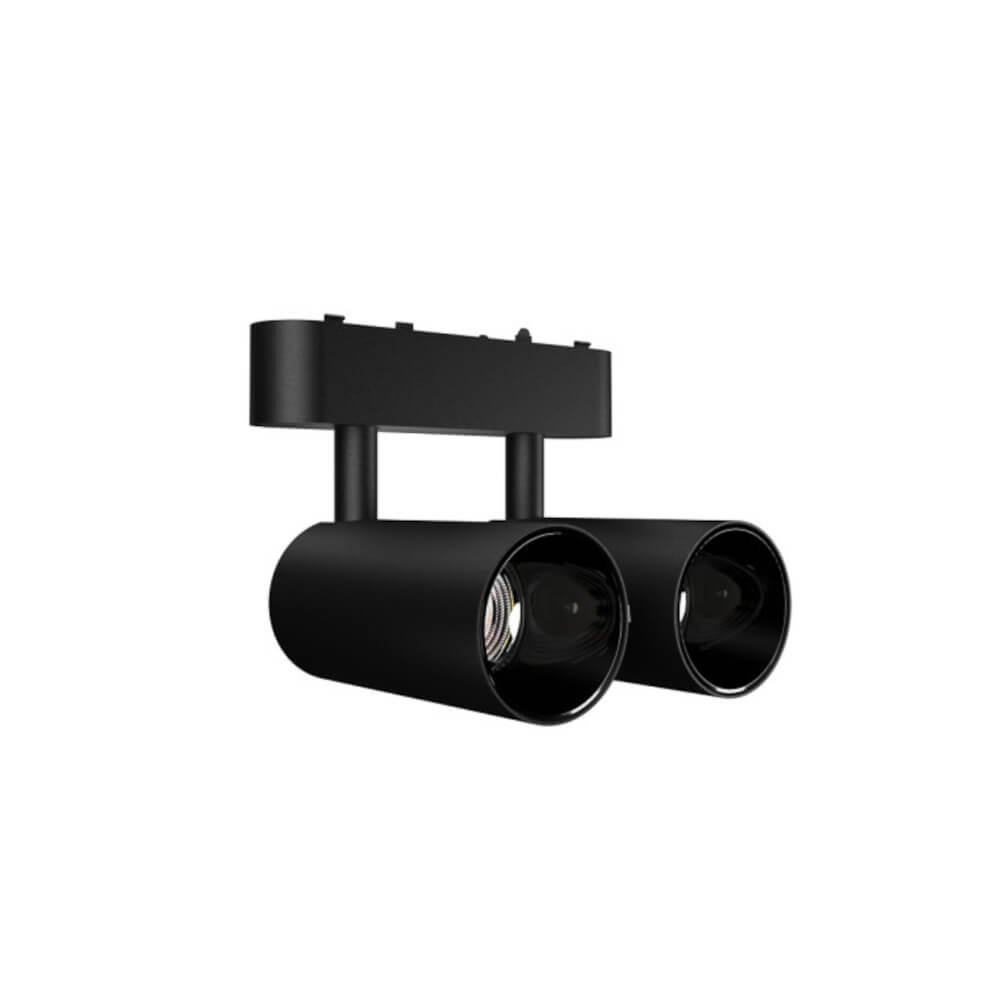 Light Prestige Magnetic Slim lampa magnetică 2x20 W negru LP-686-MAG SLIM 20W CCT BK