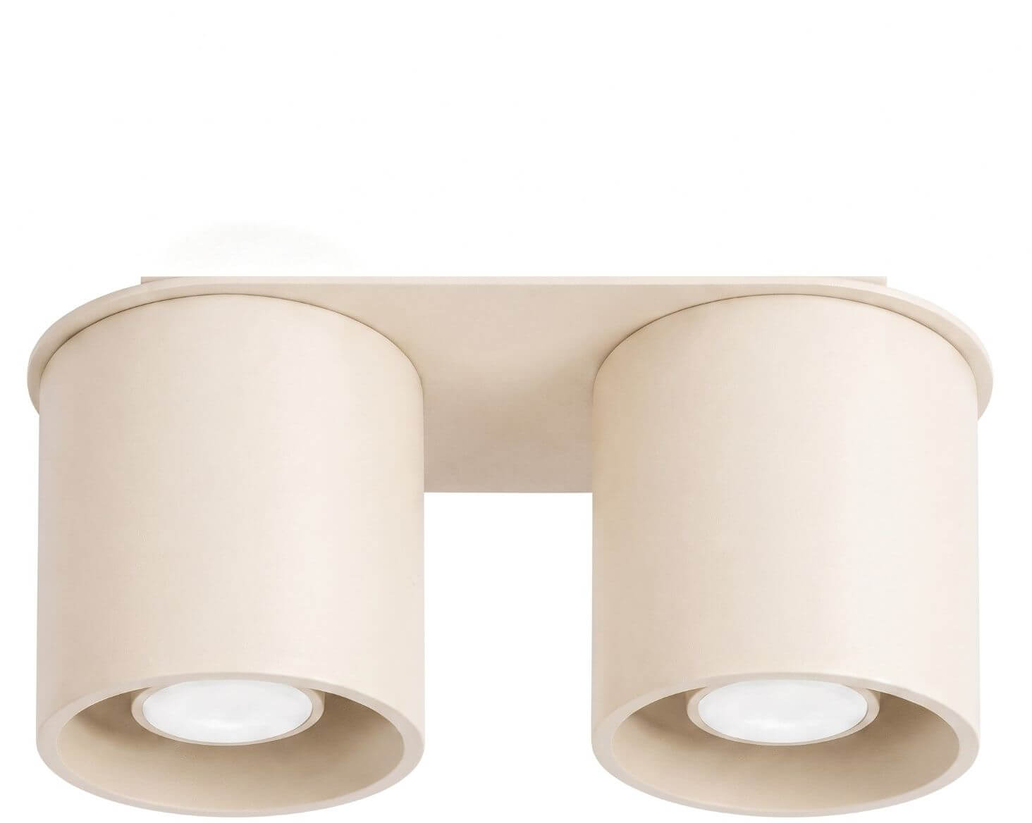 Sollux Lighting Orbis lampă de tavan 2x10 W bej SL.2088