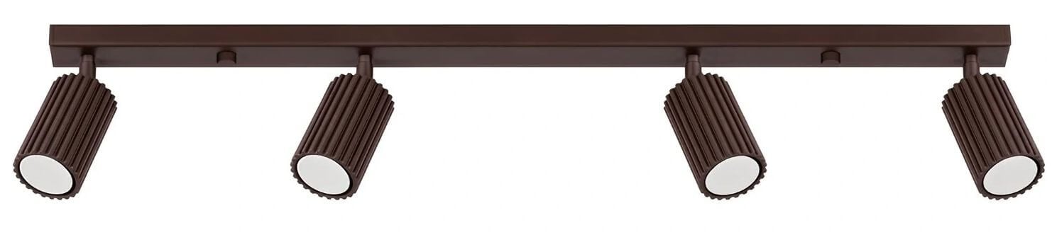 Sollux Lighting Karbon lampă de tavan 4x10 W maro SL.2375