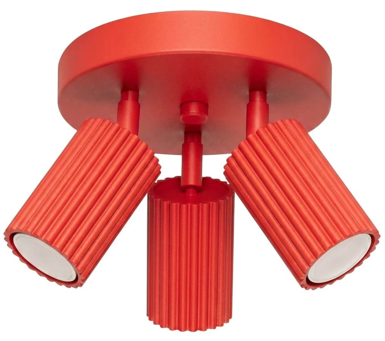 Sollux Lighting Karbon plafon 3x10 W roșu SL.2367