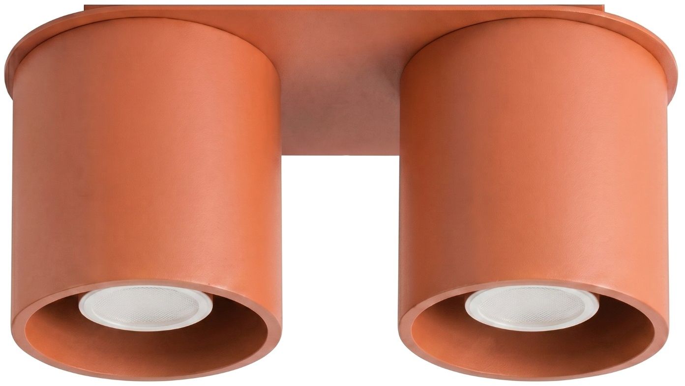 Sollux Lighting Orbis lampă de tavan 2x10 W roșu SL.2094