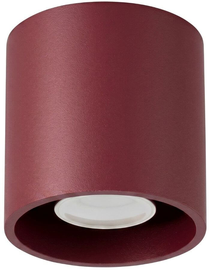 Sollux Lighting Orbis lampă de tavan 1x10 W burgundia SL.2096