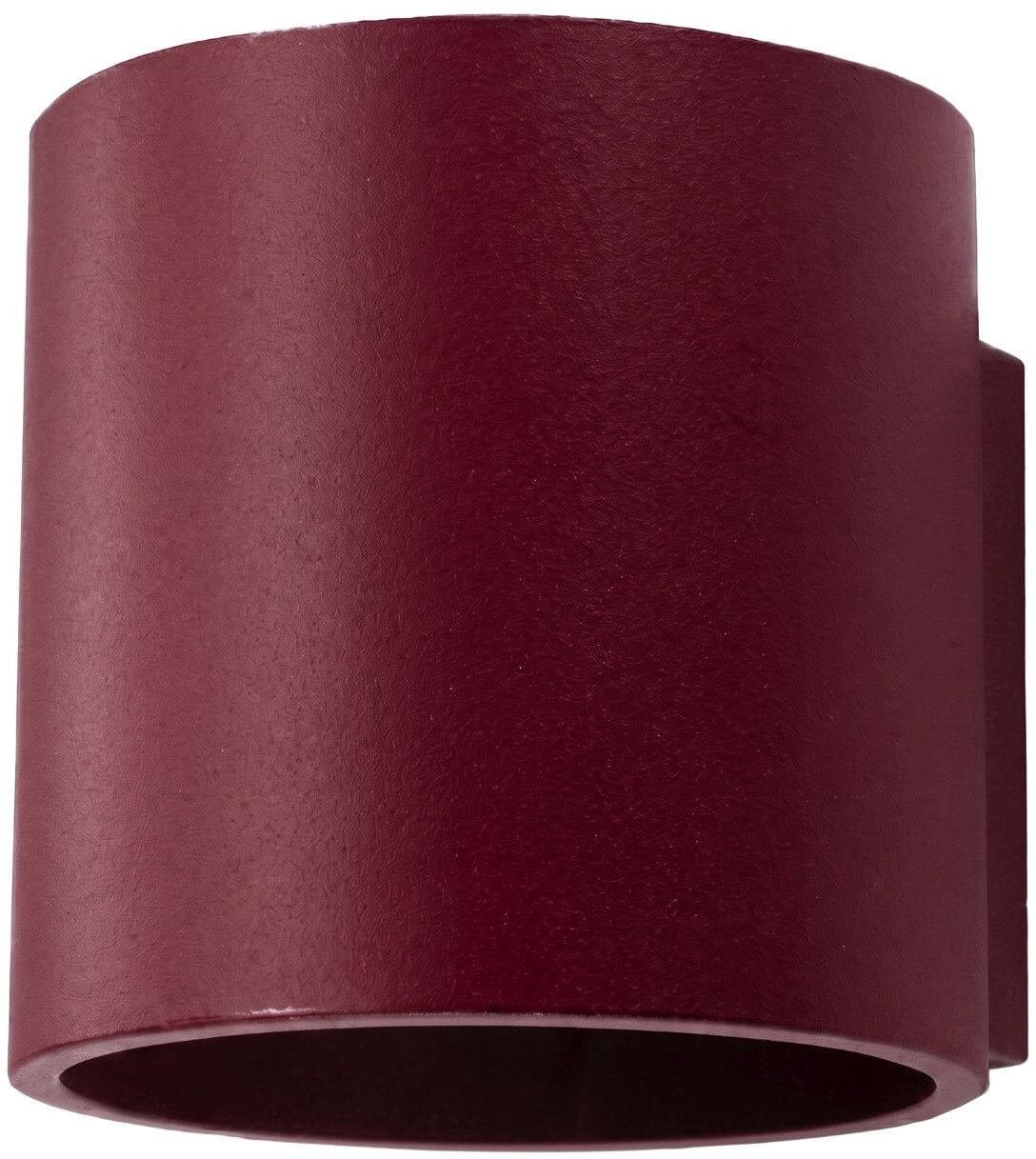 Sollux Lighting Orbis lampă de perete 1x8 W burgundia SL.2098