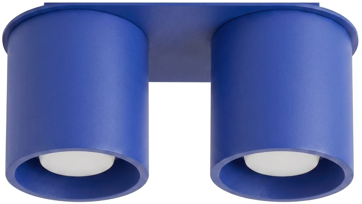 Sollux Lighting Orbis lampă de tavan 2x10 W albastru SL.2100