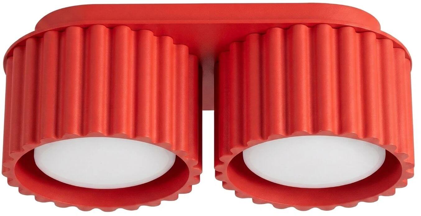 Sollux Lighting Aura lampă de tavan 2x10 W roșu SL.2422