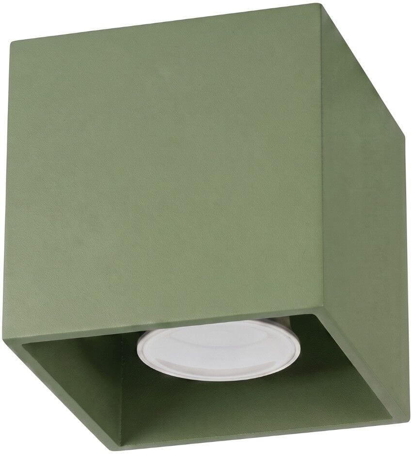 Sollux Lighting Quad lampă de tavan 1x10 W verde SL.2115