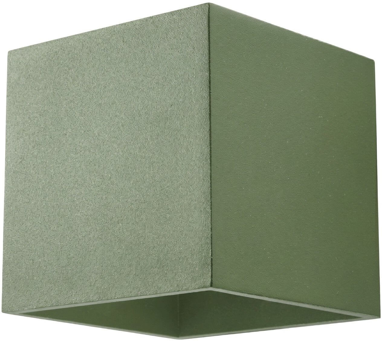 Sollux Lighting Quad lampă de perete 1x8 W verde SL.2116