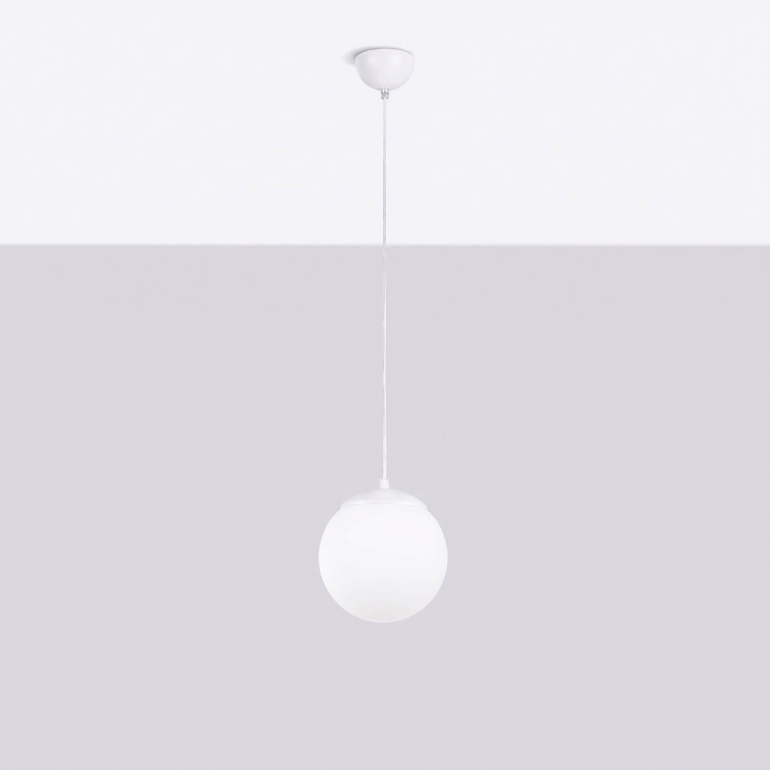 Sollux Lighting Ugo lampă suspendată 1x15 W alb SL.2207