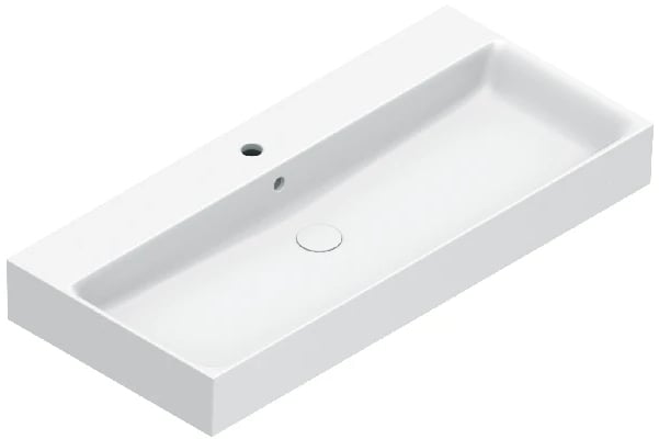 Catalano New Premium lavoar 100x47 cm dreptunghiular clasică-mobilier alb luciu 0221002001