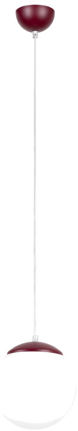 Sollux Lighting Ugo lampă suspendată 1x15 W burgundia SL.2222