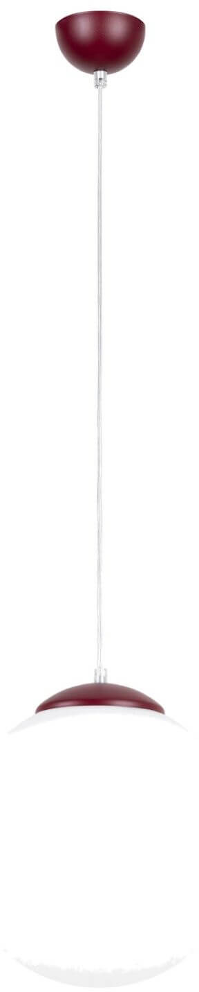 Sollux Lighting Ugo lampă suspendată 1x15 W burgundia SL.2223