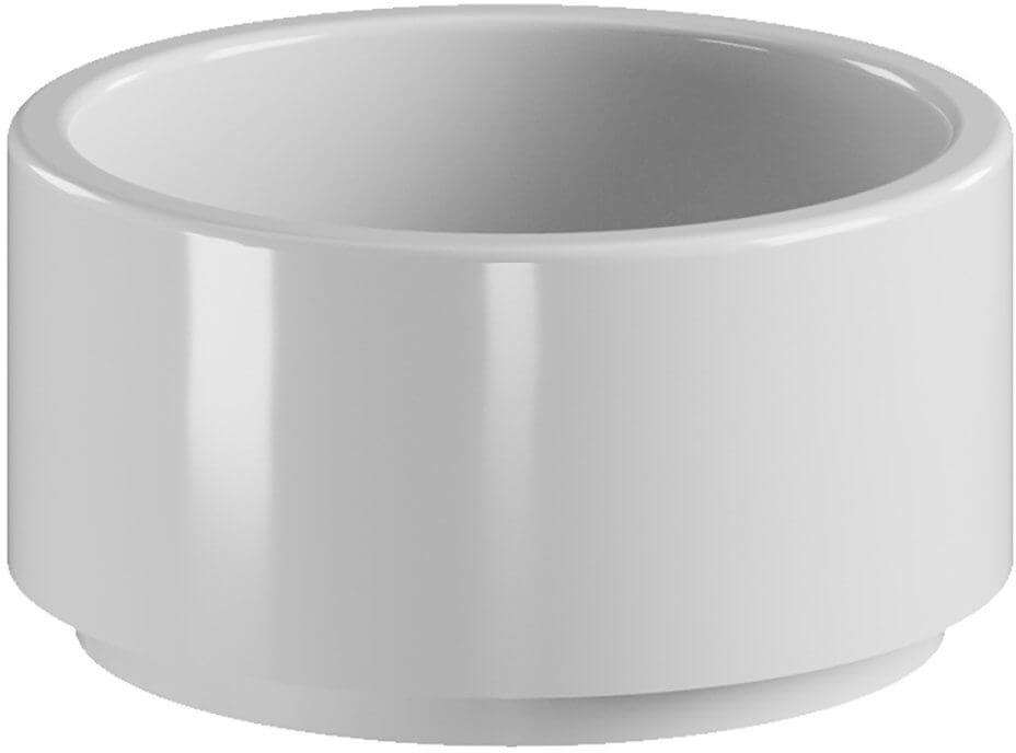 Kerasan OKE lavoar 30x30 cm rotund de blat alb luciu 554001