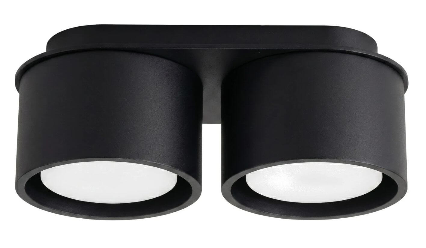 Sollux Lighting Modo lampă de tavan 2x10 W negru SL.2439