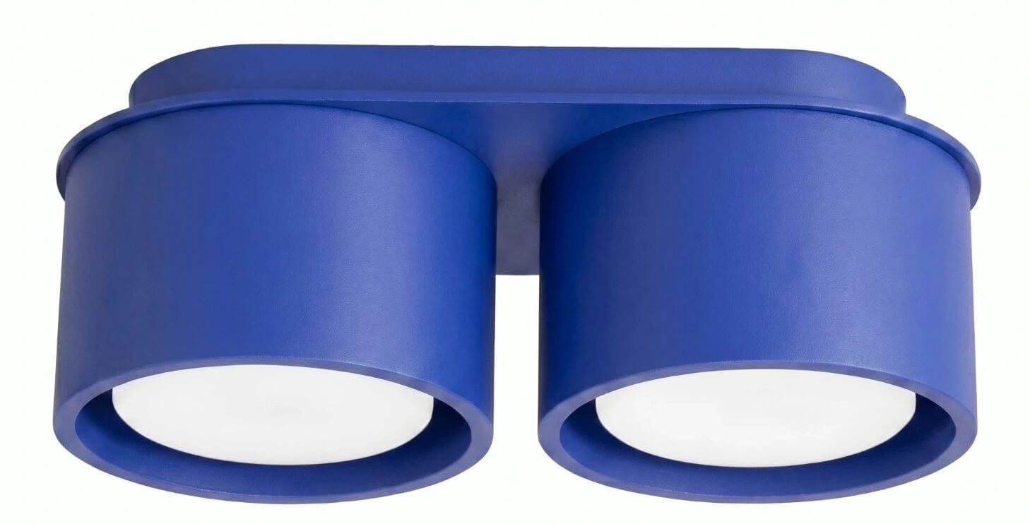 Sollux Lighting Modo lampă de tavan 2x10 W albastru SL.2459