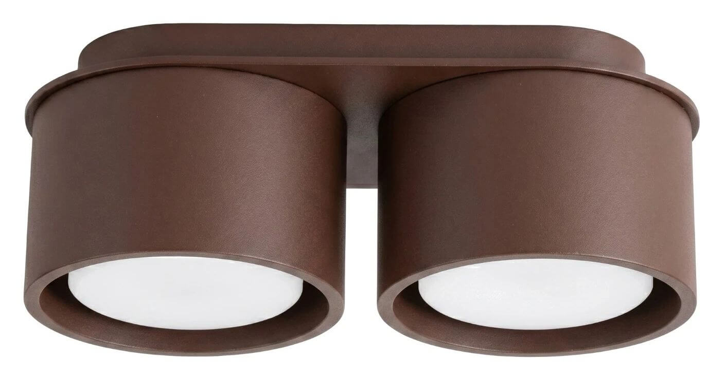 Sollux Lighting Modo lampă de tavan 2x10 W maro SL.2483