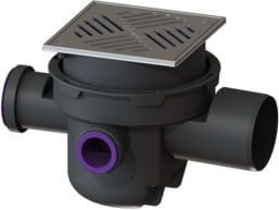 Kessel sifon în pardoseală cm oţel 27621