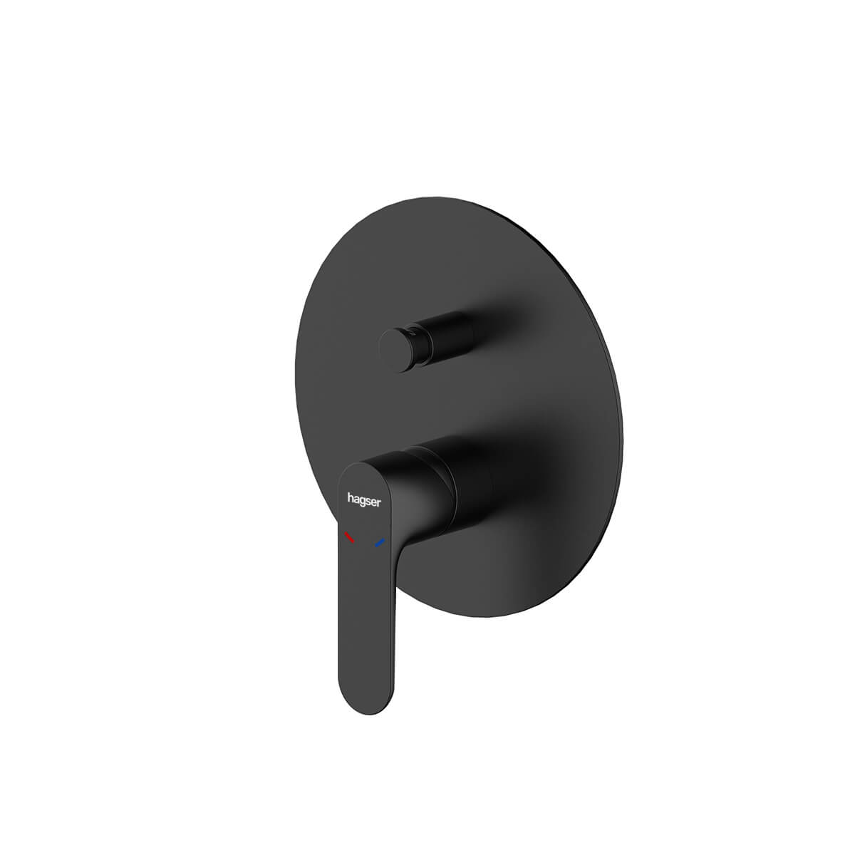 Hagser Norla baterie cadă-duș ascuns negru HGR22000034