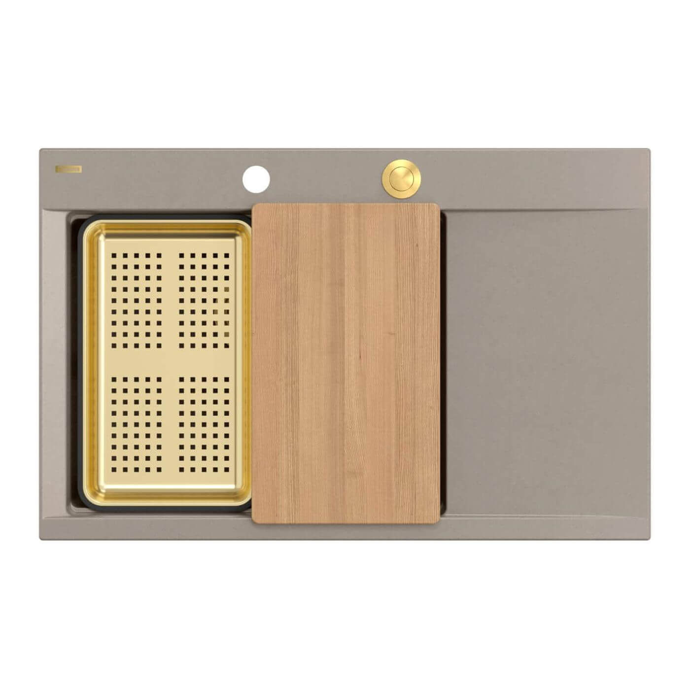 Quadron Josh chiuveta graniteq 78x50 cm bej HCQJ7850U4_PVDG1_P2O