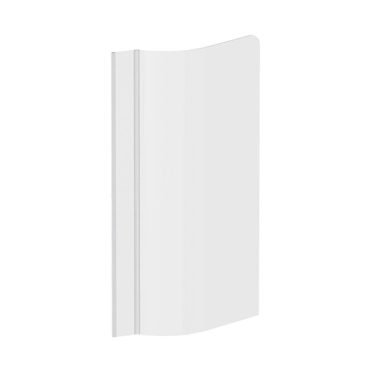 Ravak ARC paravan cadă 80 cm o piesă alb mat/sticlă transparentă 7Q7V0EL0Y1