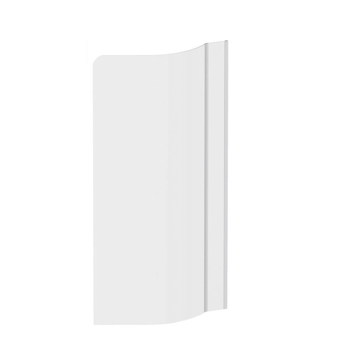 Ravak ARC paravan cadă 80 cm o piesă alb mat/sticlă transparentă 7Q7S0ER0Y1