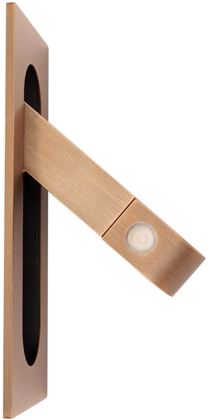 MaxLight Libra lampă de perete 1x3 W alamă W0377