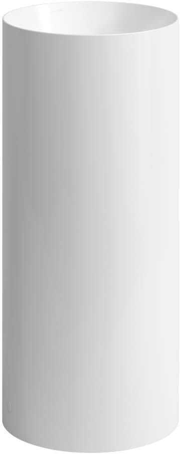 Laufen Volta lavoar 40x40 cm rotund stativ alb luciu H8118704001121