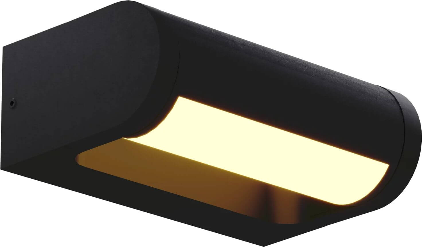 MaxLight Solden aplica exterior 1x12 W negru W0462
