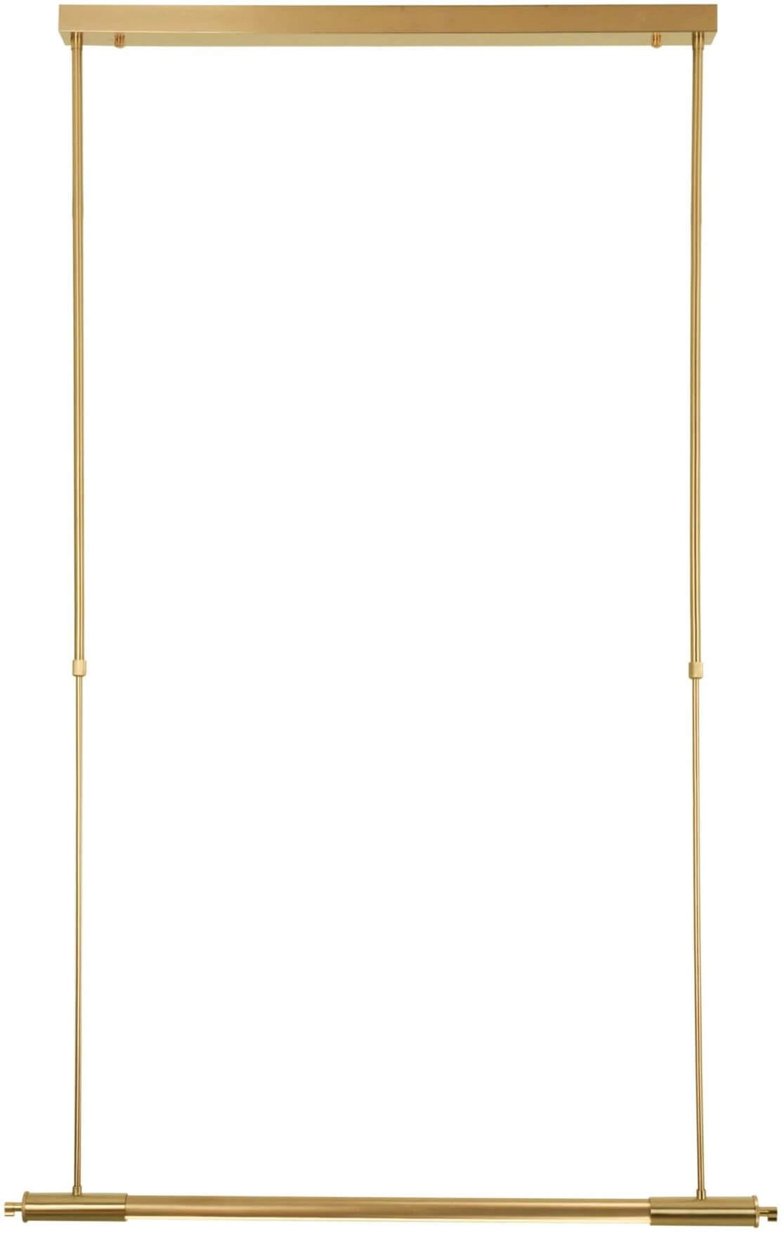 MaxLight Flusore lampă suspendată 1x12 W auriu P0660D