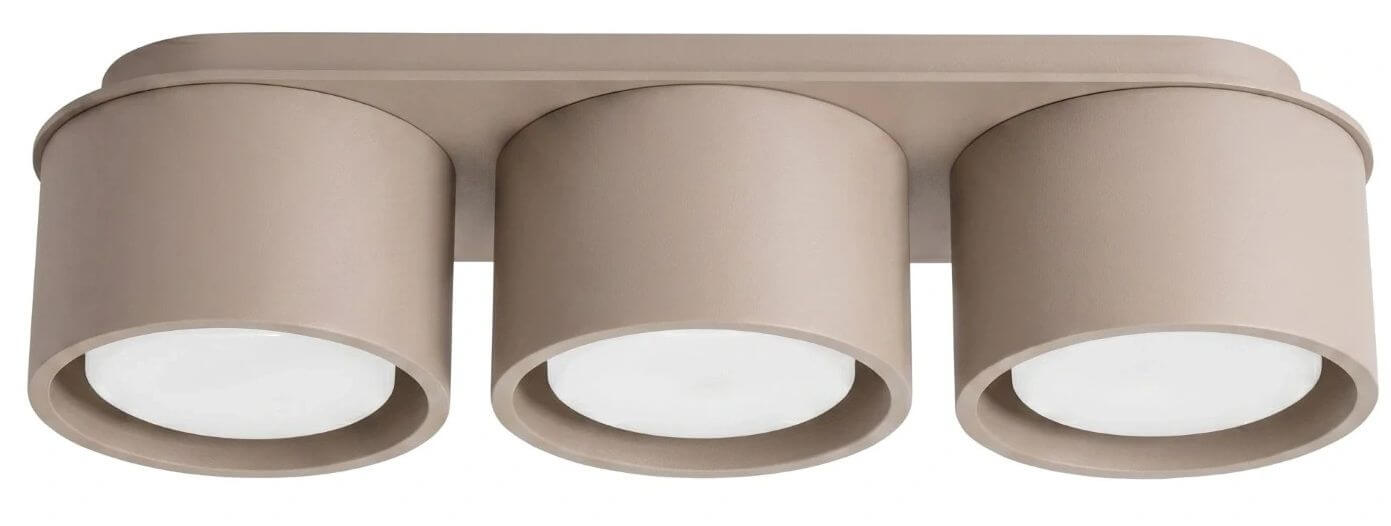 Sollux Lighting Modo lampă de tavan 3x10 W gri SL.2448