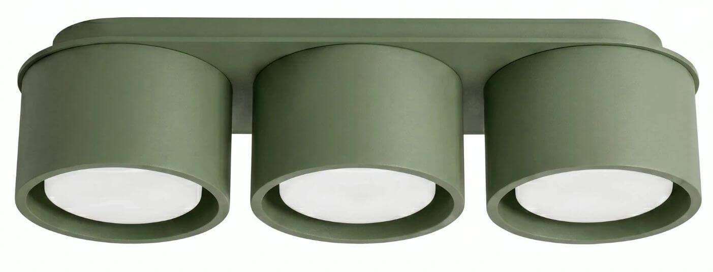 Sollux Lighting Modo lampă de tavan 3x10 W verde SL.2464