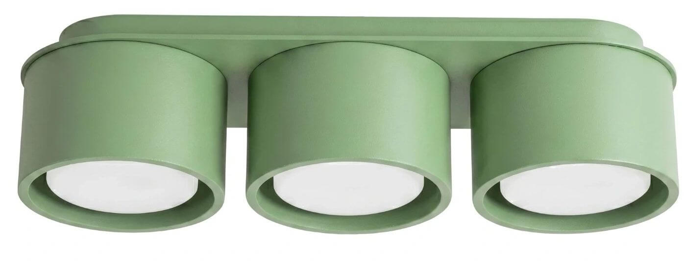 Sollux Lighting Modo lampă de tavan 3x10 W verde SL.2472