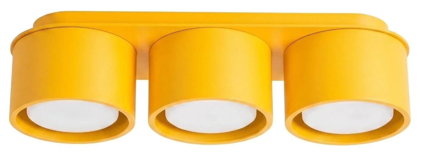 Sollux Lighting Modo lampă de tavan 3x10 W galben SL.2476