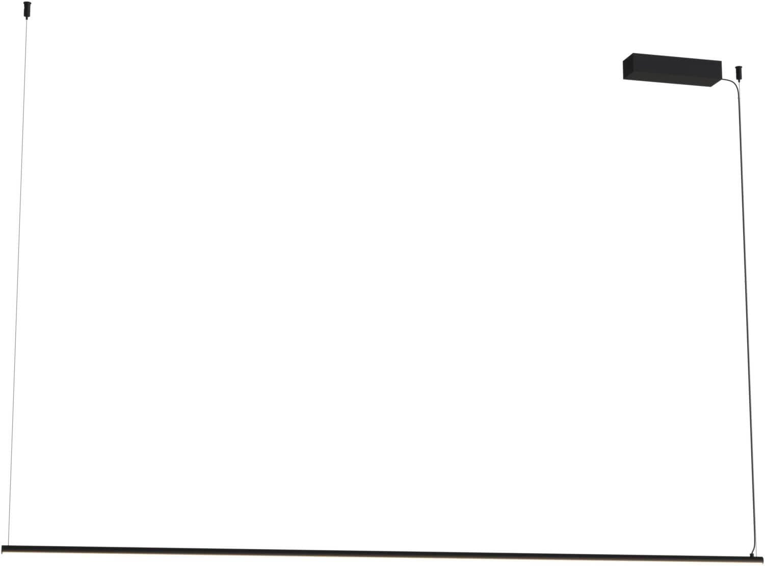 MaxLight Longi lampă suspendată 1x41 W negru P0680