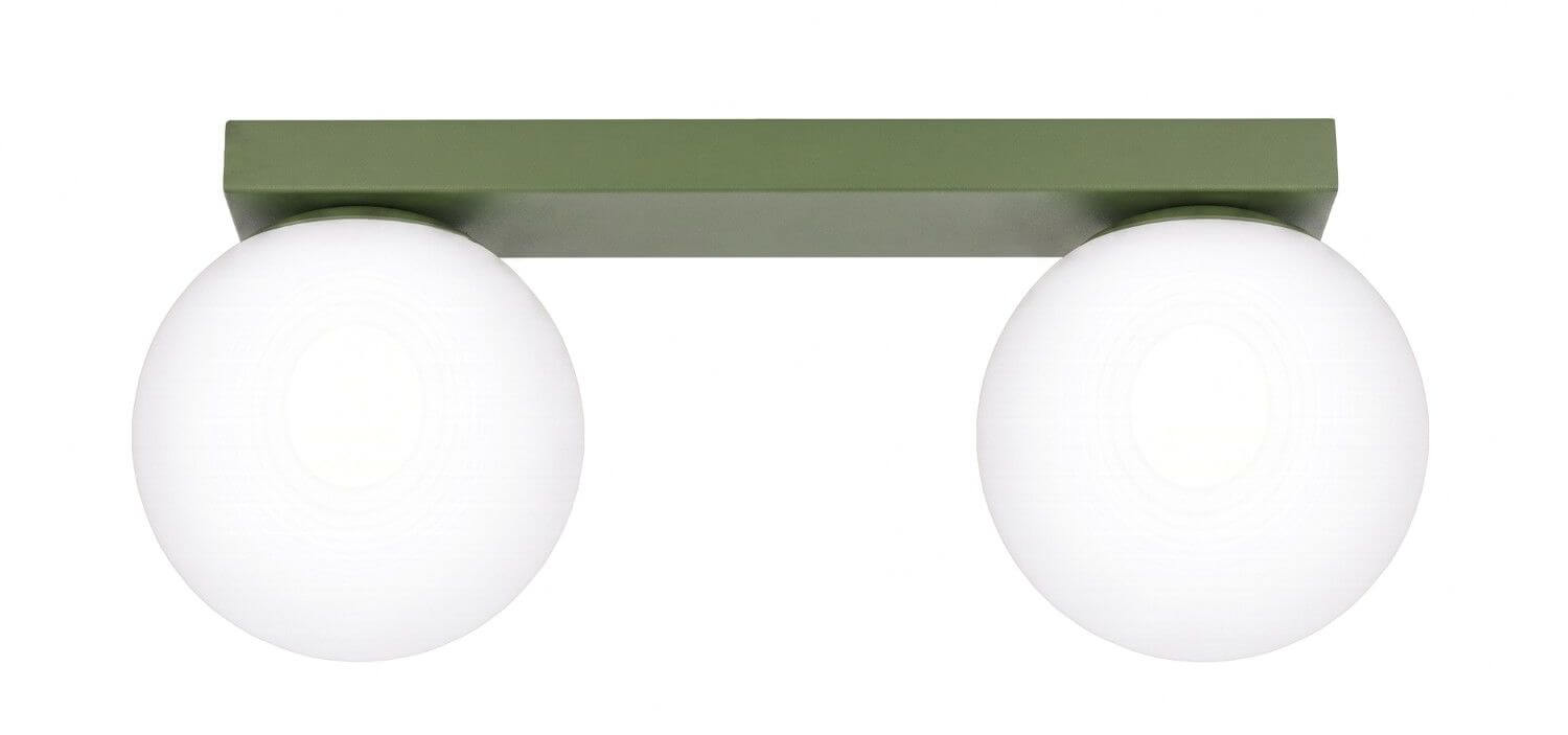 Sollux Lighting Yoli lampă de tavan 2x8 W verde SL.2263