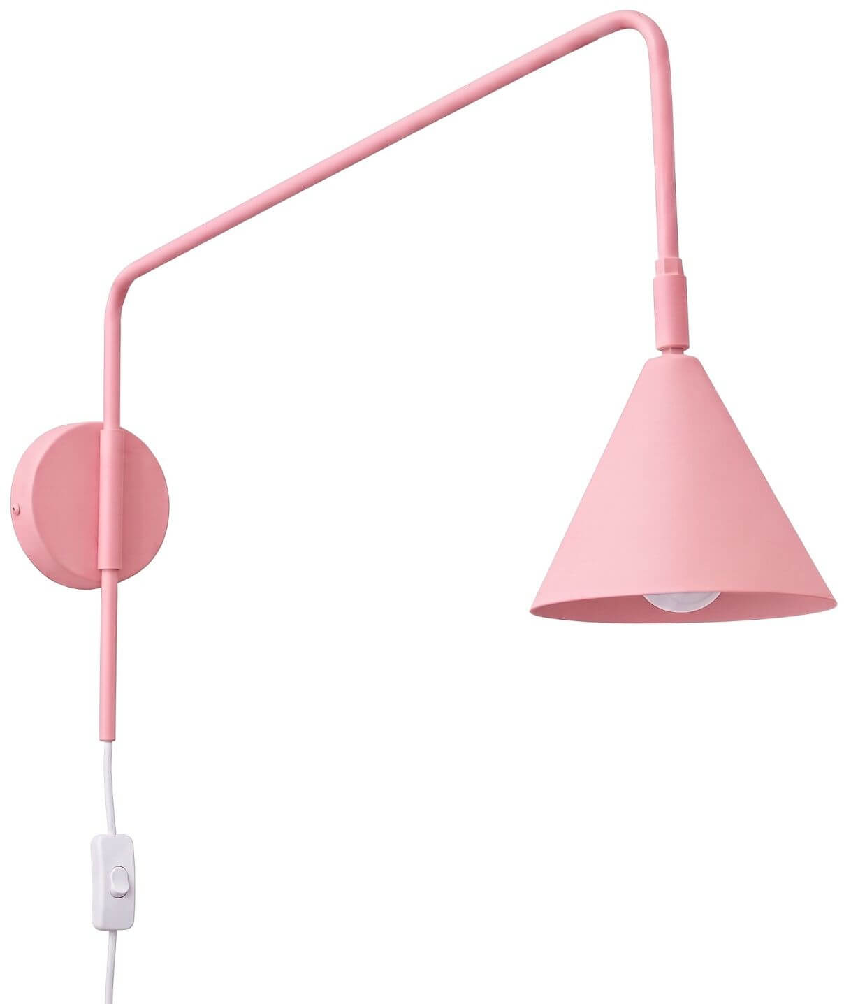 Sollux Lighting Nox lampă de perete 1x10 W roz SL.2291
