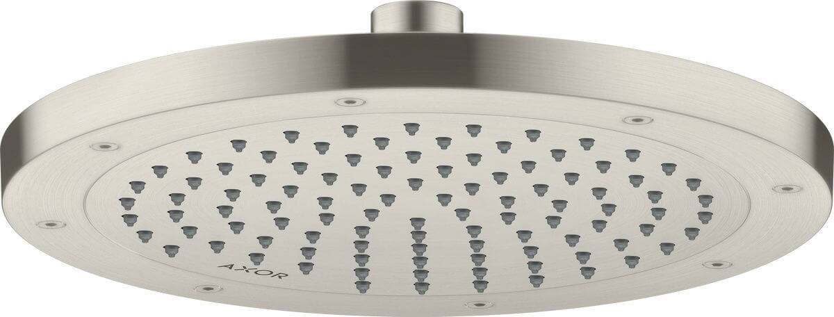 Axor ShowerSolutions cap de duș 24.5x24.5 cm rotund oţel 35381800