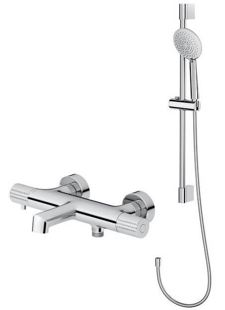 Set baterie cadă-duș Cersanit Zen S951-563, set de duș Cersanit Zen S951-856