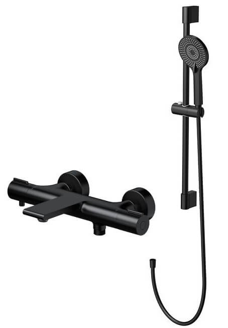 Set baterie cadă-duș Cersanit Virgo S951-562, set de duș Cersanit Virgo S951-853