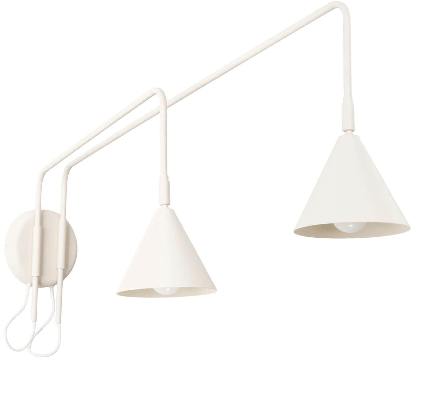 Sollux Lighting Nox lampă de perete 2x10 W bej SL.2509