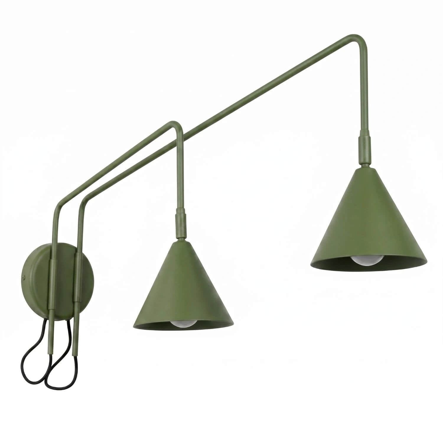 Sollux Lighting Nox lampă de perete 2x10 W verde SL.2510