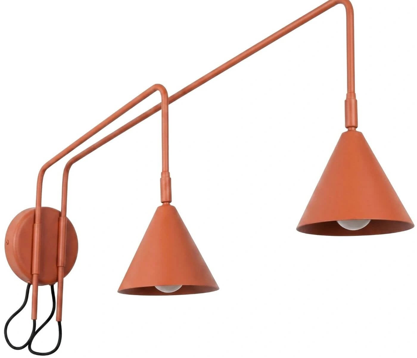 Sollux Lighting Nox lampă de perete 2x10 W roșu SL.2511