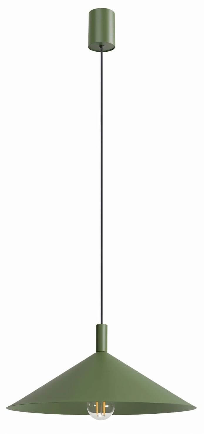 Sollux Lighting Nox lampă suspendată 1x15 W verde SL.2540