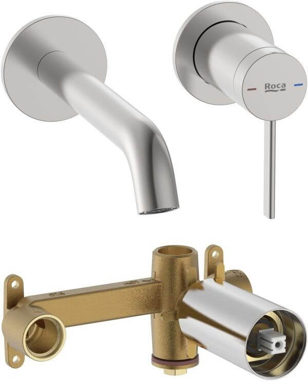 Set baterie lavoar Roca Ona A5A359ESM0, element ascuns al bateriei Roca Ona A5E3501SM0
