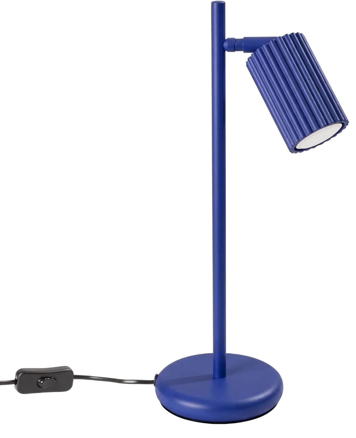 Sollux Lighting Karbon veioză 1x10 W albastru SL.2327