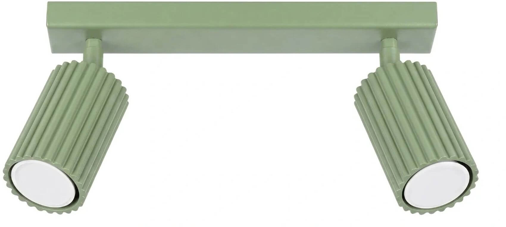 Sollux Lighting Karbon lampă de tavan 2x10 W verde SL.2351
