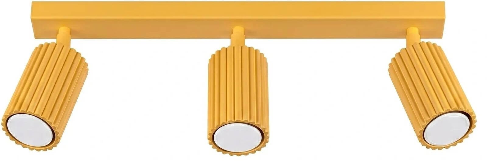 Sollux Lighting Karbon lampă de tavan 3x10 W galben SL.2359