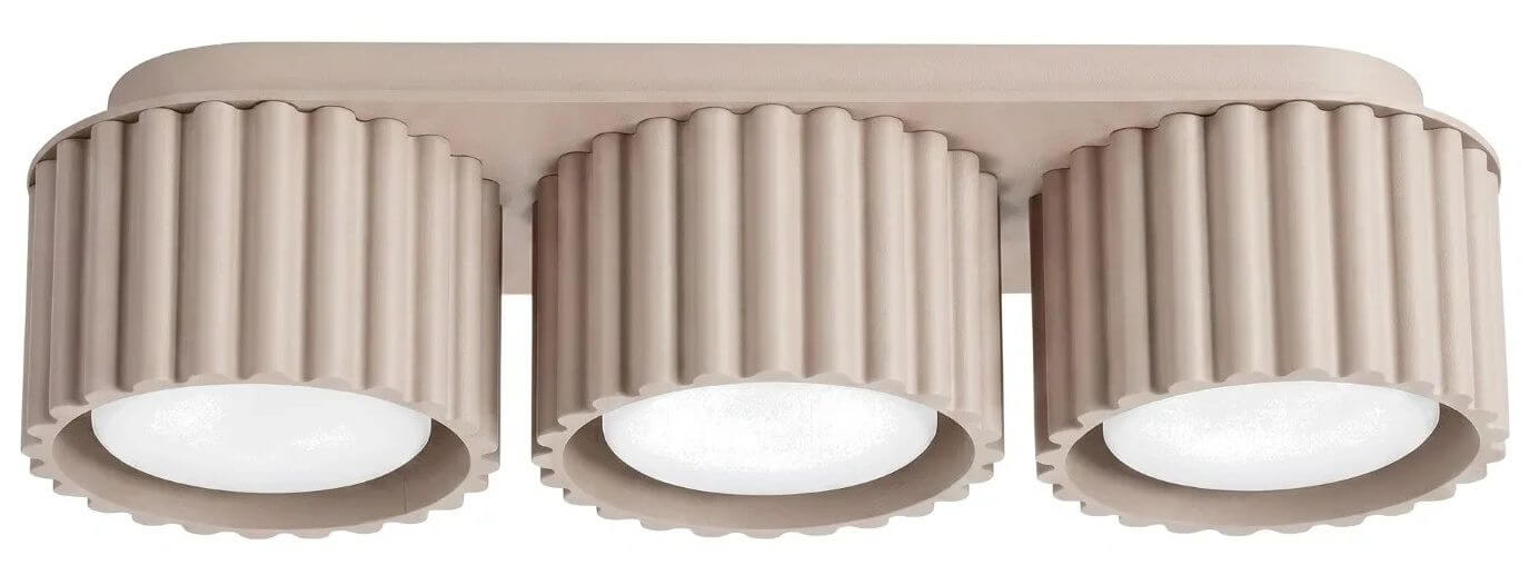 Sollux Lighting Aura lampă de tavan 3x10 W maro SL.2635