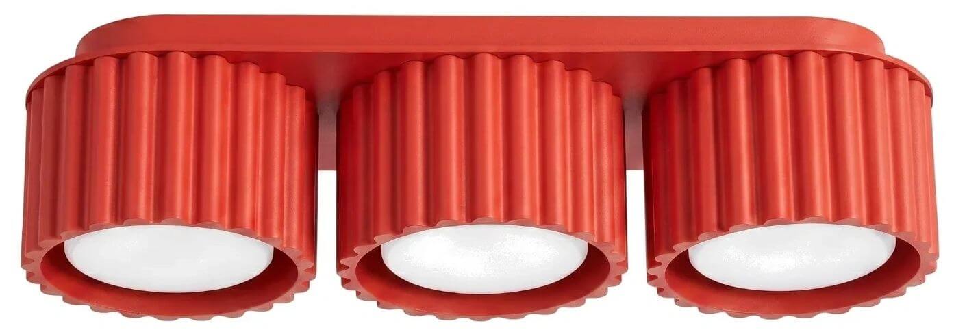 Sollux Lighting Aura lampă de tavan 3x10 W roșu SL.2641